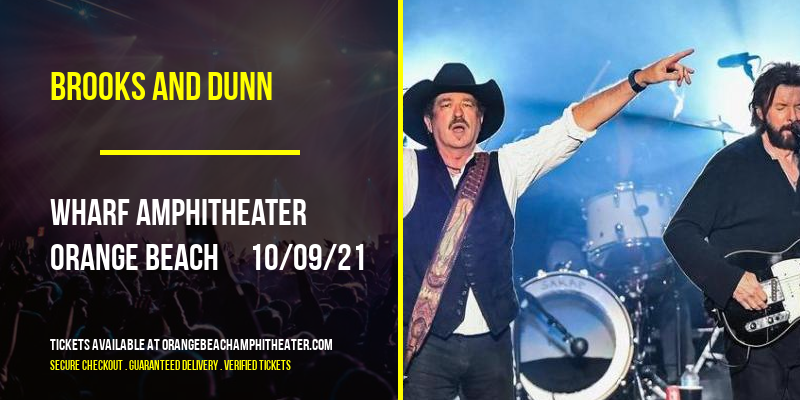Brooks and Dunn at Wharf Amphitheater tickets Brooks and Dunn at Wharf Amphitheater