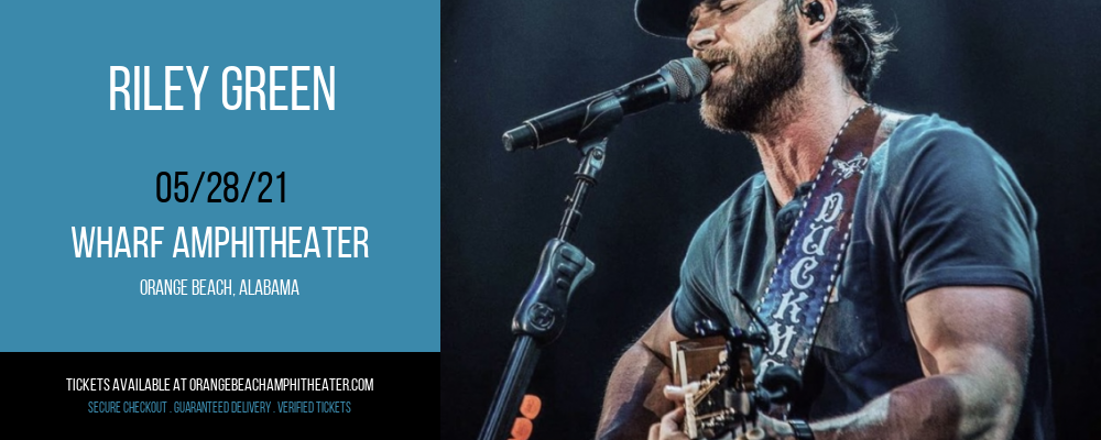 Riley Green at Wharf Amphitheater tickets Riley Green at Wharf Amphitheater