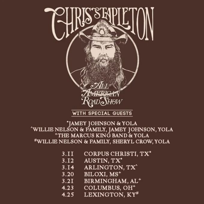 Chris Stapleton, Marcus King Band & Yola at Wharf Amphitheater