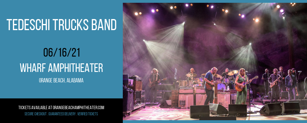 Tedeschi Trucks Band at Wharf Amphitheater tickets Tedeschi Trucks Band at Wharf Amphitheater