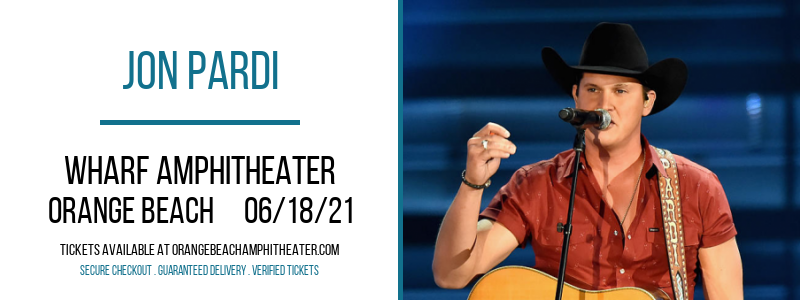 Jon Pardi [CANCELLED] at Wharf Amphitheater