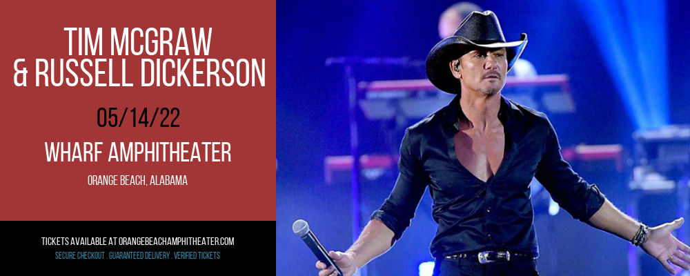 Tim McGraw & Russell Dickerson at Wharf Amphitheater