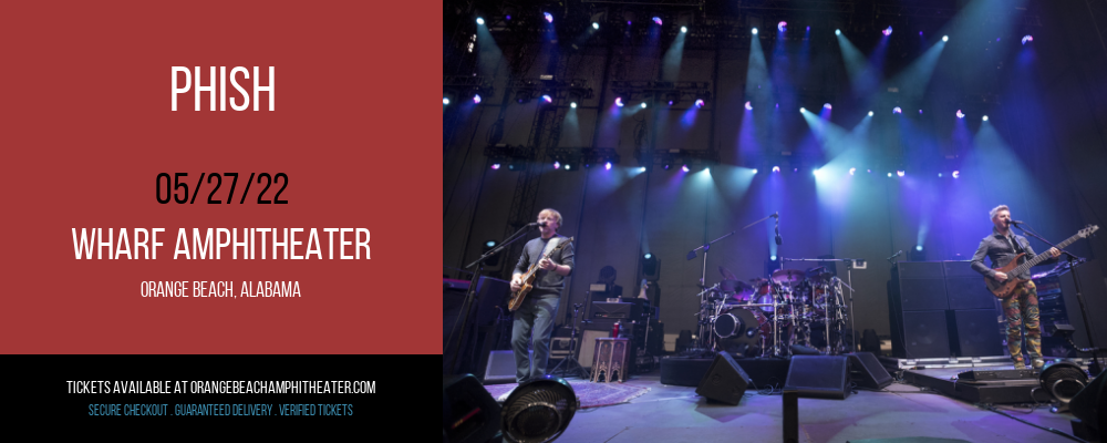 Phish at Wharf Amphitheater tickets Phish at Wharf Amphitheater
