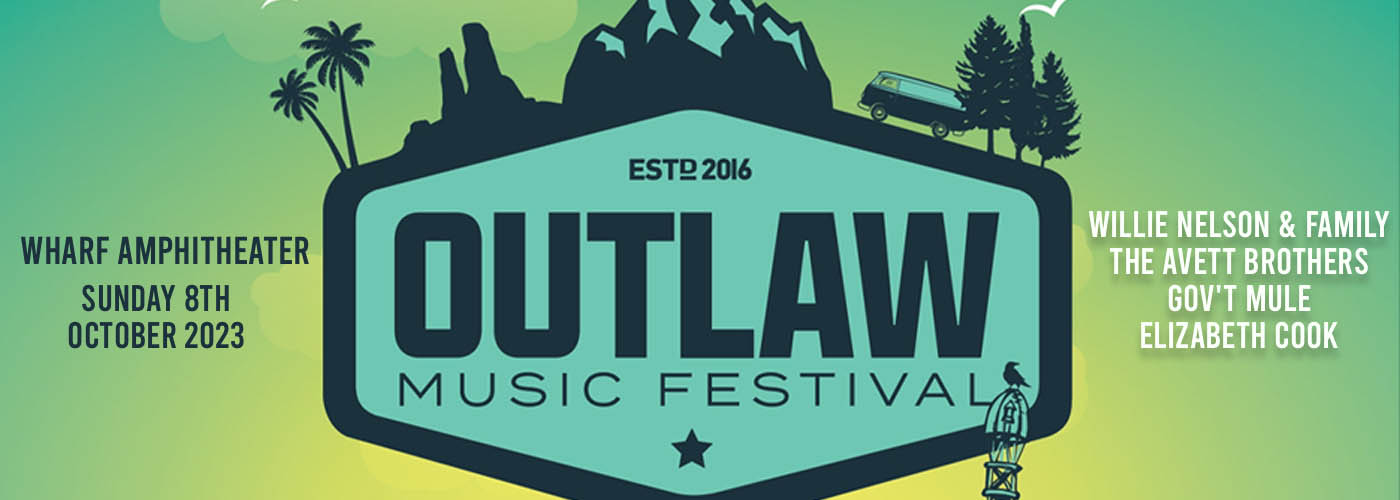 Outlaw Music Festival: Willie Nelson and Family, The Avett Brothers, Gov't Mule & Elizabeth Cook at Wharf Amphitheater