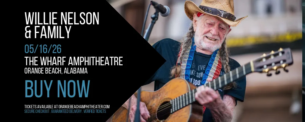 Willie Nelson & Family at The Wharf Amphitheatre