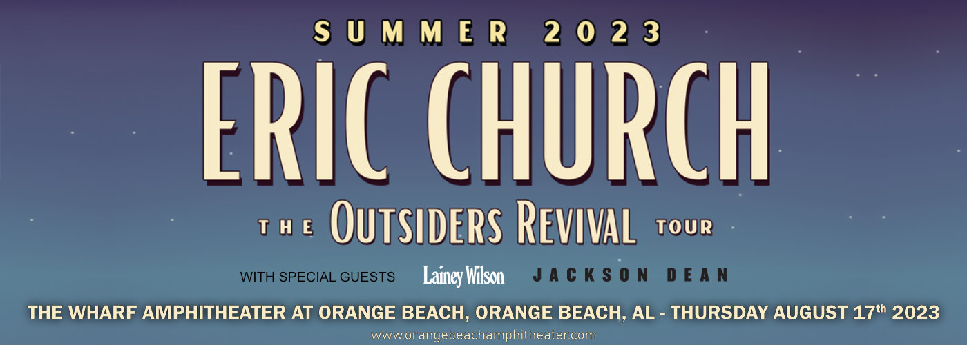 Eric Church, Lainey Wilson & Jackson Dean