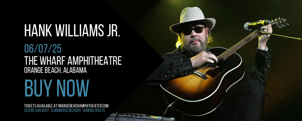 Hank Williams Jr. at The Wharf Amphitheatre